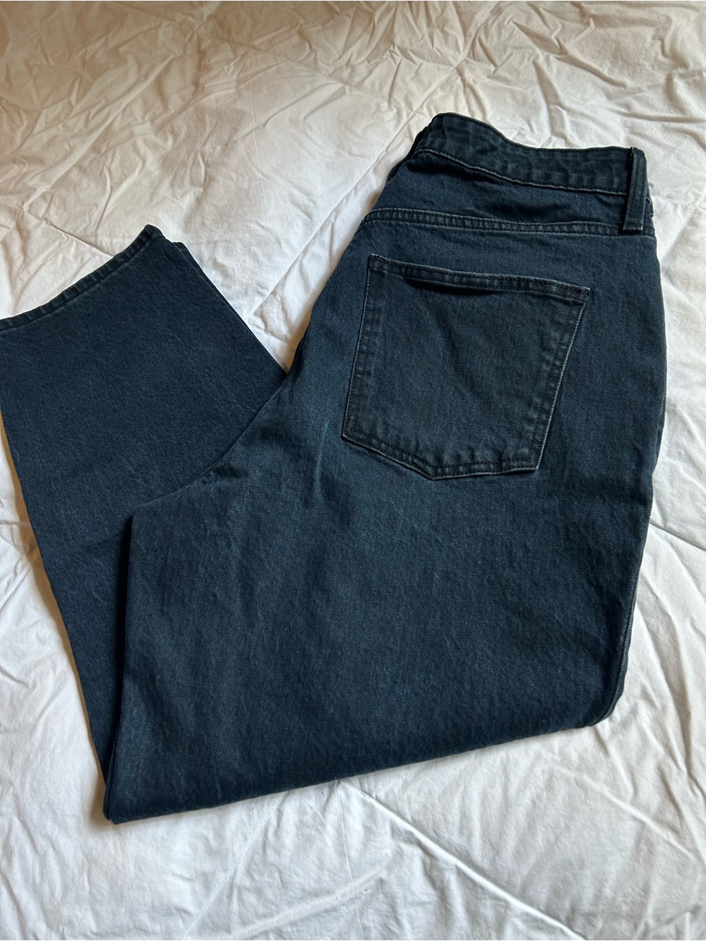 Women’s Black Denim Jeans - Classic Straight Fit